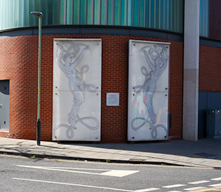 Celluloid Ladies Sculpture Cheltenham