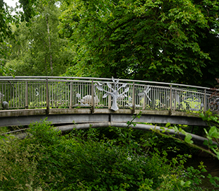 Pittville Park Community Bridge, Cheltenham