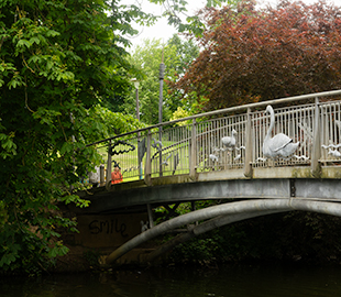 Pittville Park Community Bridge, Cheltenham