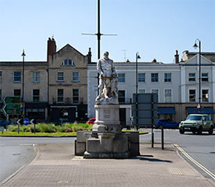 Edward VII statue Cheltenham