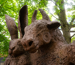 Minotaur and Hare Sculpture Cheltenham