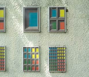 A collection of small decorative windows