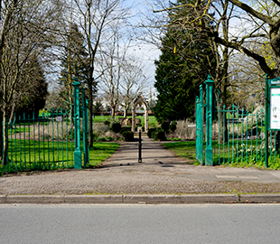 Whish Sisters Fountain in Sandford Park Cheltenham