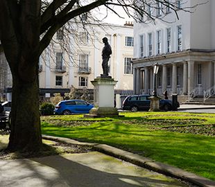 Edward Wilson statue Cheltenham