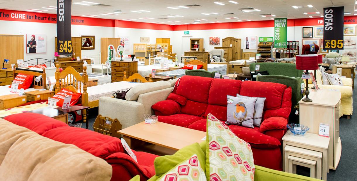 British Heart Foundation Furniture & Electrical Shopping